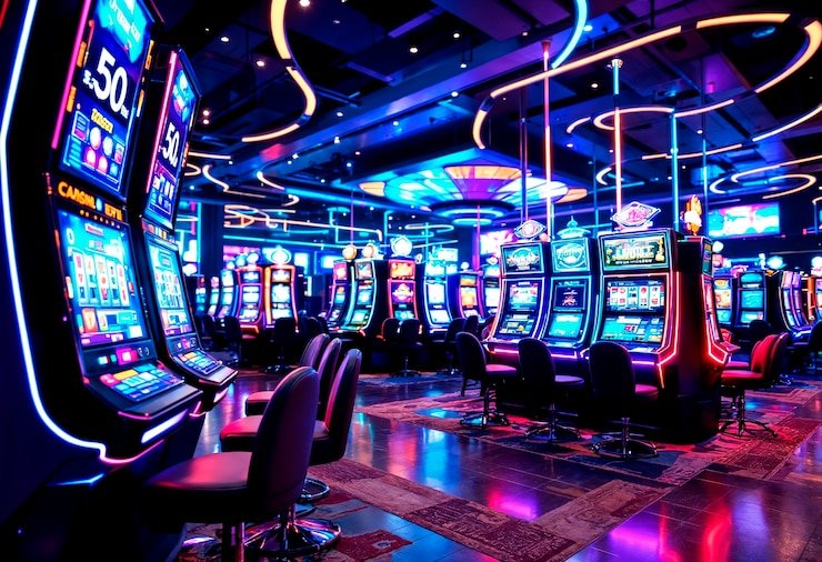 Dealer profesional di studio live kasino sumo4d mengjalankan permainan blackjack dengan kartu fisik